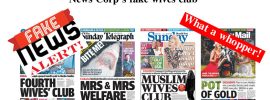 News Corp’s fake wives club.