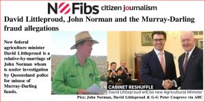 David Littleproud, John Norman and the Murray-Darling fraud allegations