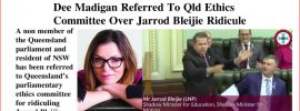 Dee Madigan Referred To Qld Ethics Committee Over Jarrod Bleijie Ridicule