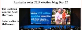 Australia votes 2019 election blog Day 32