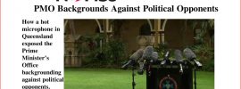 PMO Backgrounds Against Political Opponents